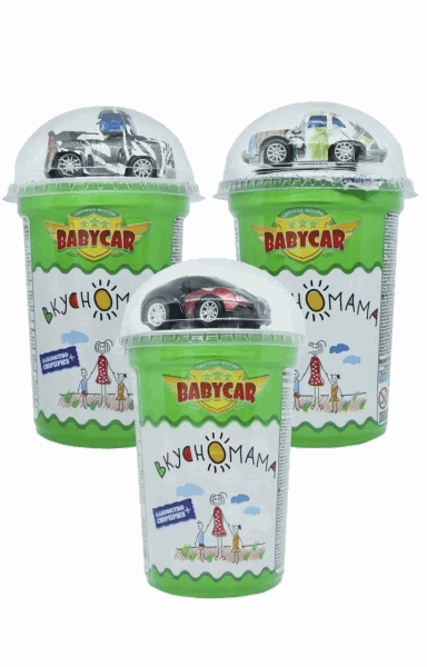 BestToys Вкусно Мама Եգիպտացորենի գնդիկներ <<Baby Car>>